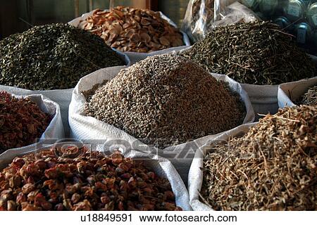 Stock Image - dubai, commerce, trade, poeple, arabic, spicies, spicy. Fotosearch