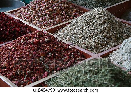 Stock Photo - dubai, commerce, trade, poeple, arabic, spicies, spicy. Fotosearch