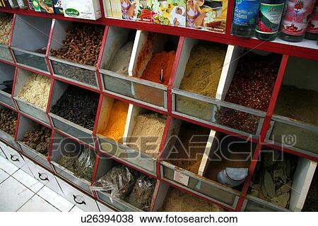 Stock Photo - dubai, commerce, trade, poeple, arabic, spicies, spicy. Fotosearch