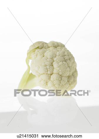Stock Image - Cauliflower Floret. Fotosearch