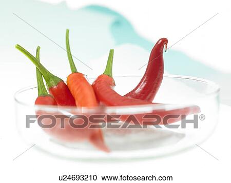 Chili Peppers in a bowl View Large Photo Image Stock Image - Chili Peppers in a bowl. Fotosearch