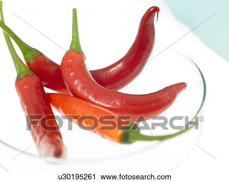 Stock Image - Chili Peppers. Fotosearch