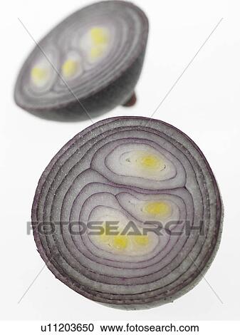 Red Onion cut in half View Large Photo Image Stock Image - Red Onion cut in half. Fotosearch