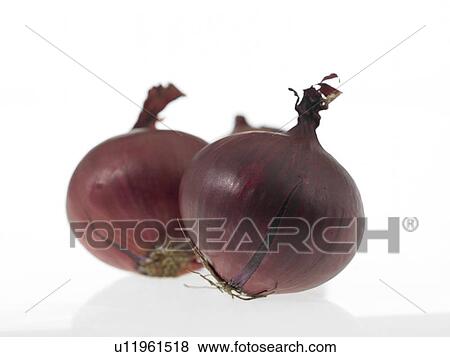 Stock Photo - Red Onions. Fotosearch