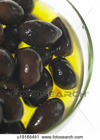 Stock Image - Black Olives. Fotosearch