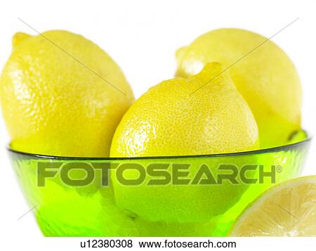 Bowl of Lemons View Large Photo Image Stock Photo - Bowl of Lemons. Fotosearch