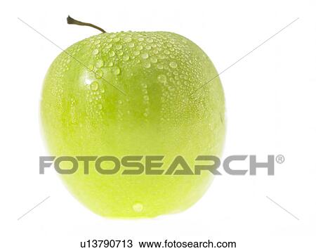One green Apple with dew on it View Large Photo Image Stock Image - One green Apple with dew on it. Fotosearch