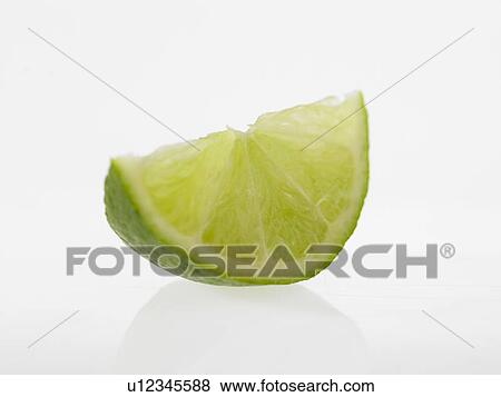 Stock Photo - Slice of Lime. Fotosearch