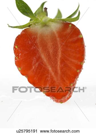 Strawberry View Large Photo Image Stock Image - Strawberry. Fotosearch