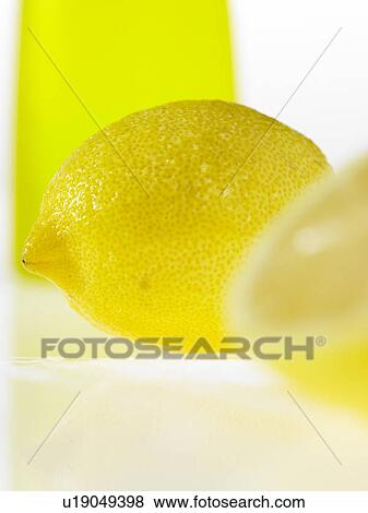 Stock Photo - Two Lemons. Fotosearch
