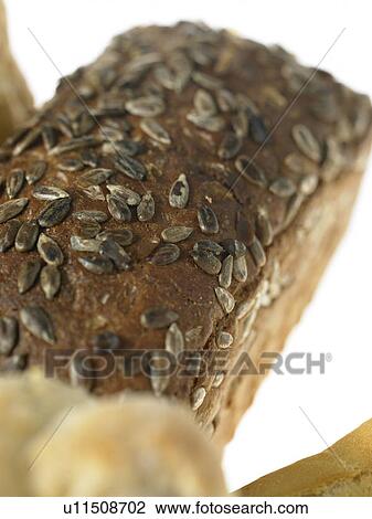 Stock Image - Loaf of grain Bread. Fotosearch