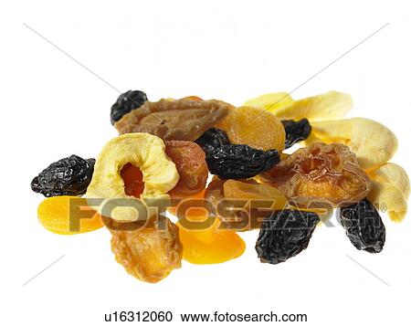 Stock Image - Mixed Dried Fruit. Fotosearch