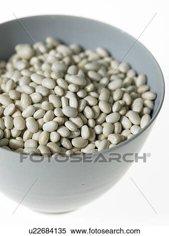 Stock Photography - Raw foods haricot beans. Fotosearch