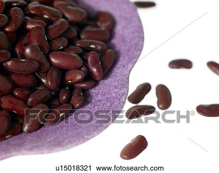 Stock Image - Red Kidney Beans. Fotosearch
