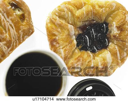 Coffee and Pastry View Large Photo Image Picture - Coffee and Pastry. Fotosearch