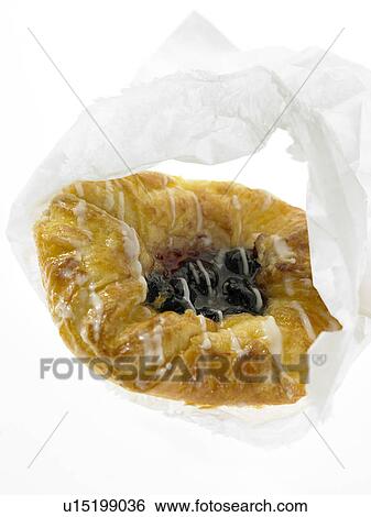 Danish Pastry in take out packaging View Large Photo Image Stock Photograph - Danish Pastry in take out packaging. Fotosearch