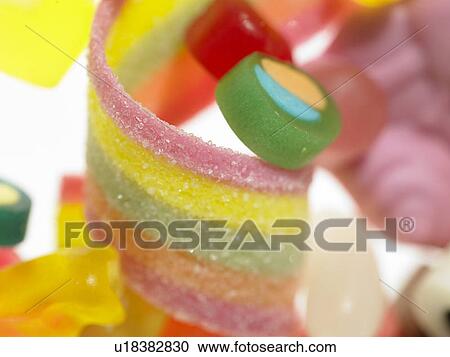 Stock Image - Food - Assorted Sweets. Fotosearch
