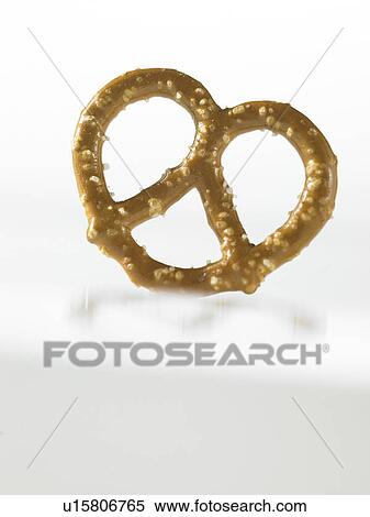 Stock Photography - One pretzel. Fotosearch