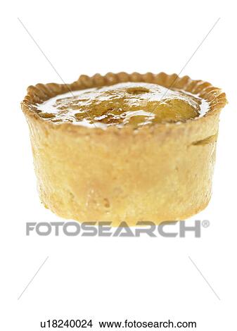Picture - One small pork pie. Fotosearch