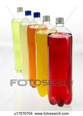 Row of colourful Bottled Drinks View Large Photo Image Picture - Row of colourful Bottled Drinks. Fotosearch