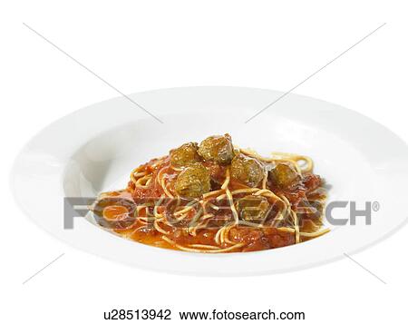 Stock Image - Spaghetti and Meatballs. Fotosearch