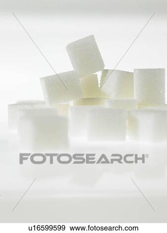Stock Photo - Sugar Cubes. Fotosearch