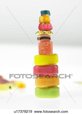 Stock Photo - Various assorted sweets and candies. Fotosearch