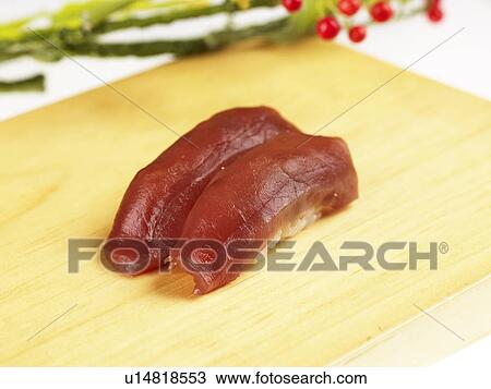 Stock Photo Of Food Plate Tuna Sushi Decoration Styling Stock Photo Food Plate Tuna Sushi Decoration Styling Cuisine