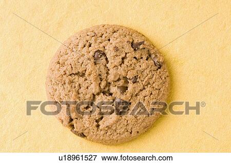 Close-up of a brown biscuit View Large Photo Image Stock Photo - Close-up of a brown biscuit. Fotosearch
