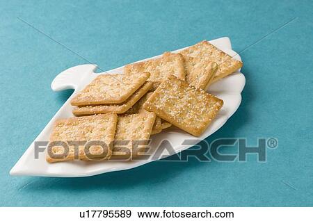 Close-up of biscuits in a tray View Large Photo Image Stock Photo - Close-up of biscuits in a tray. Fotosearch