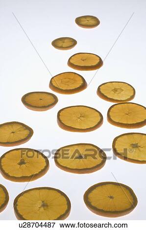 Close-up of orange slices View Large Photo Image Stock Photo - Close-up of orange slices. Fotosearch