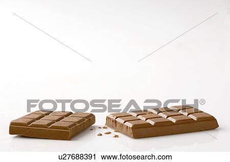 Close-up of chocolate bars View Large Photo Image Stock Image - Close-up of chocolate bars. Fotosearch
