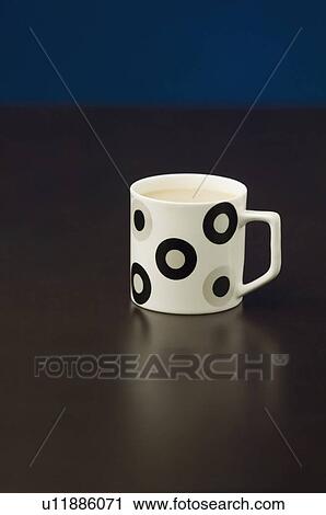 Stock Image - Close-up of a cup of tea. Fotosearch