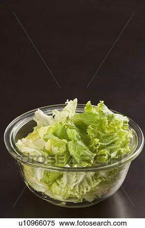 Stock Photography - Close-up of a bowl of salad. Fotosearch