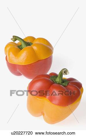 Close-up of bell peppers View Large Photo Image Stock Image - Close-up of bell peppers. Fotosearch