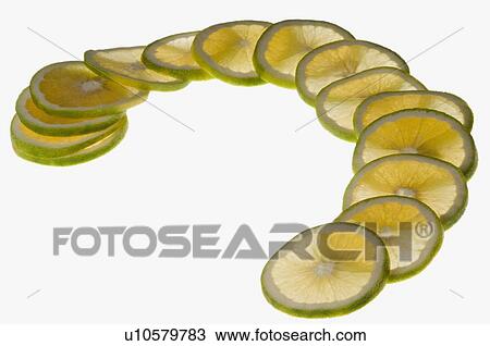 Close-up of lemon slices View Large Photo Image Stock Image - Close-up of lemon slices. Fotosearch