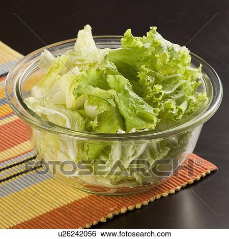 Stock Photograph - Close-up of a bowl of salad. Fotosearch