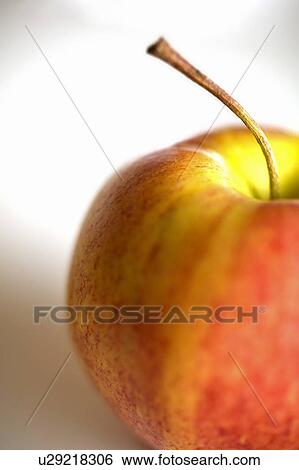 Stock Photograph - Organic fuji apple. Fotosearch