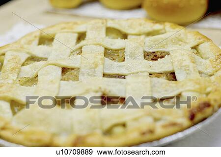 Homemade apple pie View Large Photo Image Stock Photo - Homemade apple pie. Fotosearch