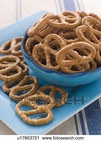 Bowl of Pretzels View Large Photo Image Stock Image - Bowl of Pretzels. Fotosearch