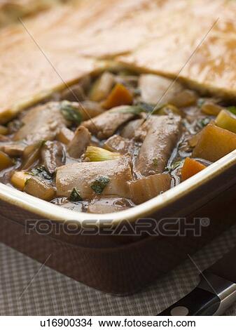 Chicken Vegetable and Gravy Pie View Large Photo Image Picture - Chicken Vegetable and Gravy Pie. Fotosearch
