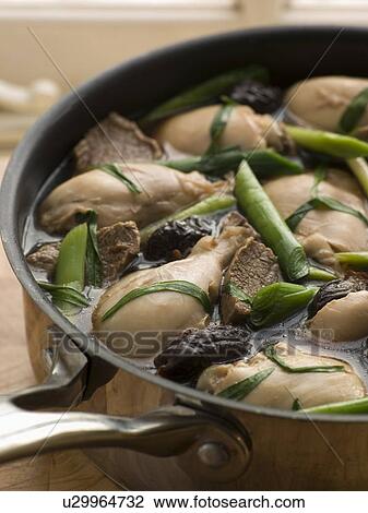 Cock a leekie in a saucepan View Large Photo Image Stock Image - Cock a leekie in a saucepan. Fotosearch