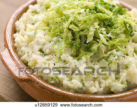 Stock Photo - Dish of Colcannon. Fotosearch