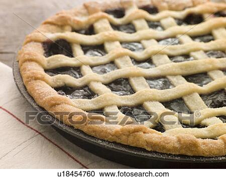 Hot Cherry Lattice Pie View Large Photo Image Stock Image - Hot Cherry Lattice Pie. Fotosearch