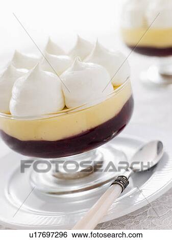 Individual Glass of Sherry Trifle View Large Photo Image Stock Photograph - Individual Glass of Sherry Trifle. Fotosearch
