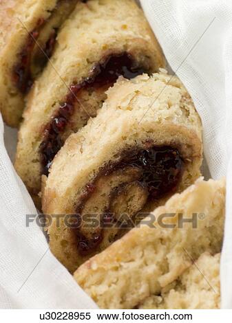 Jam Roly Poly in Muslin View Large Photo Image Stock Photography - Jam Roly Poly in Muslin. Fotosearch