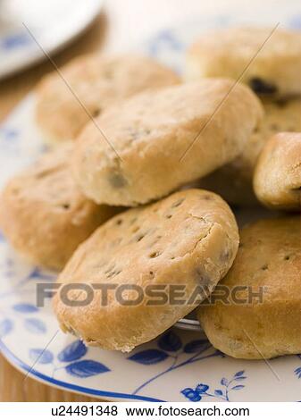 Plate of Eccles Cakes View Large Photo Image Stock Photo - Plate of Eccles Cakes. Fotosearch