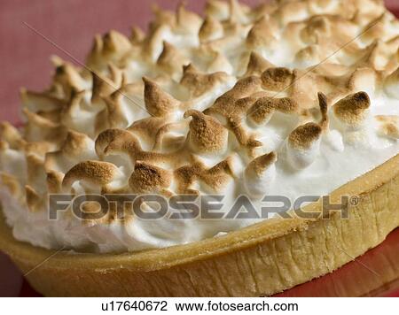 Stock Image - Queen of Puddings Pie. Fotosearch