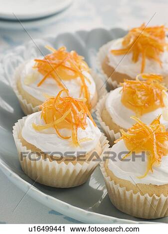 Stock Image - St Clements Cup Cakes. Fotosearch