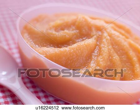 Carrot and Swede Baby Food Puree View Large Photo Image Stock Image - Carrot and Swede Baby Food Puree. Fotosearch